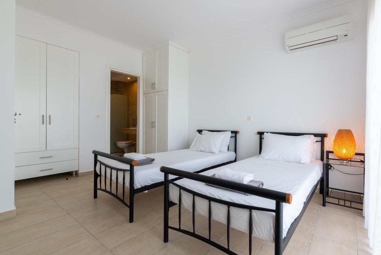 Villa Milena With Private Pool, Vlicha Beach Lindos Exterior photo