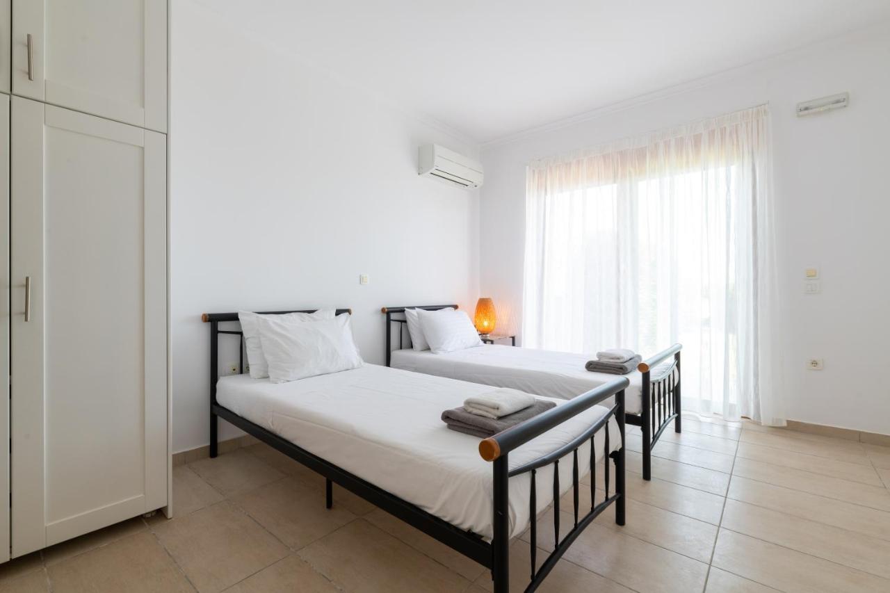Villa Milena With Private Pool, Vlicha Beach Lindos Exterior photo